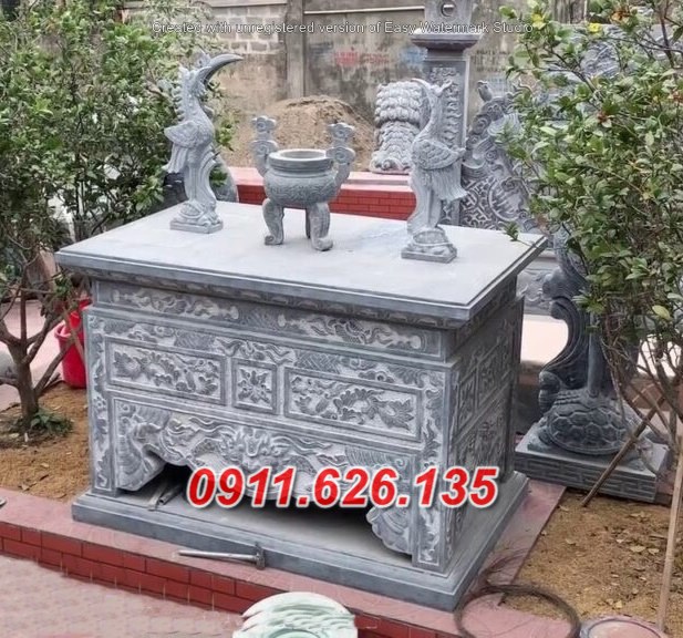 55 MẪU BÀN LỄ  BẰNG ĐÁ MỸ NGHỆ ĐẸP NGHỆ AN