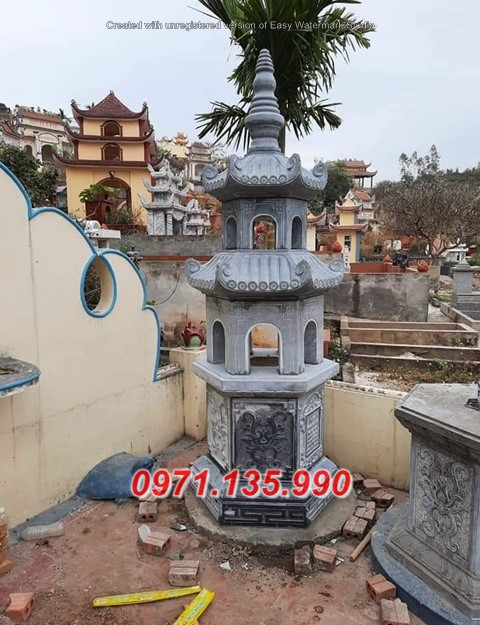114SƠN LA THÁP LƯU GIỮ TRO HÀI CỐT BẰNG ĐÁ ĐẸP