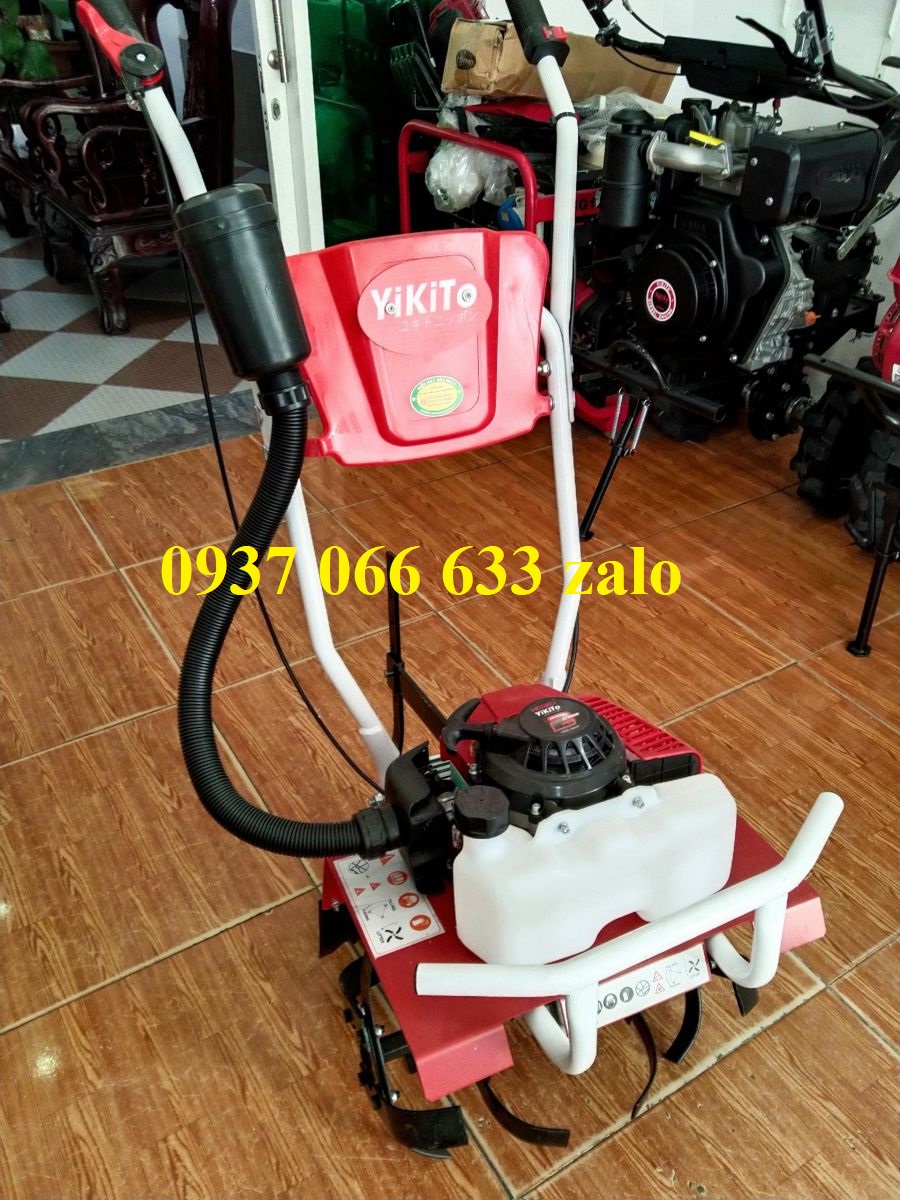 Máy xới đất vườn Yikito HD120 tặng kèm bánh lồng, đánh cỏ