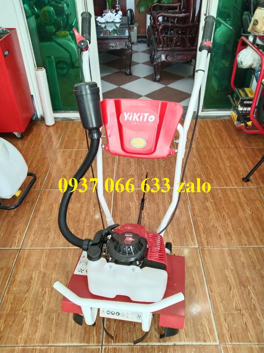 Máy xới đất vườn Yikito HD120 tặng kèm bánh lồng, đánh cỏ