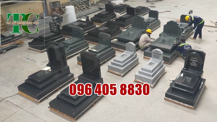 Mộ đá hoa cương phong cách châu Âu đẹp nhất