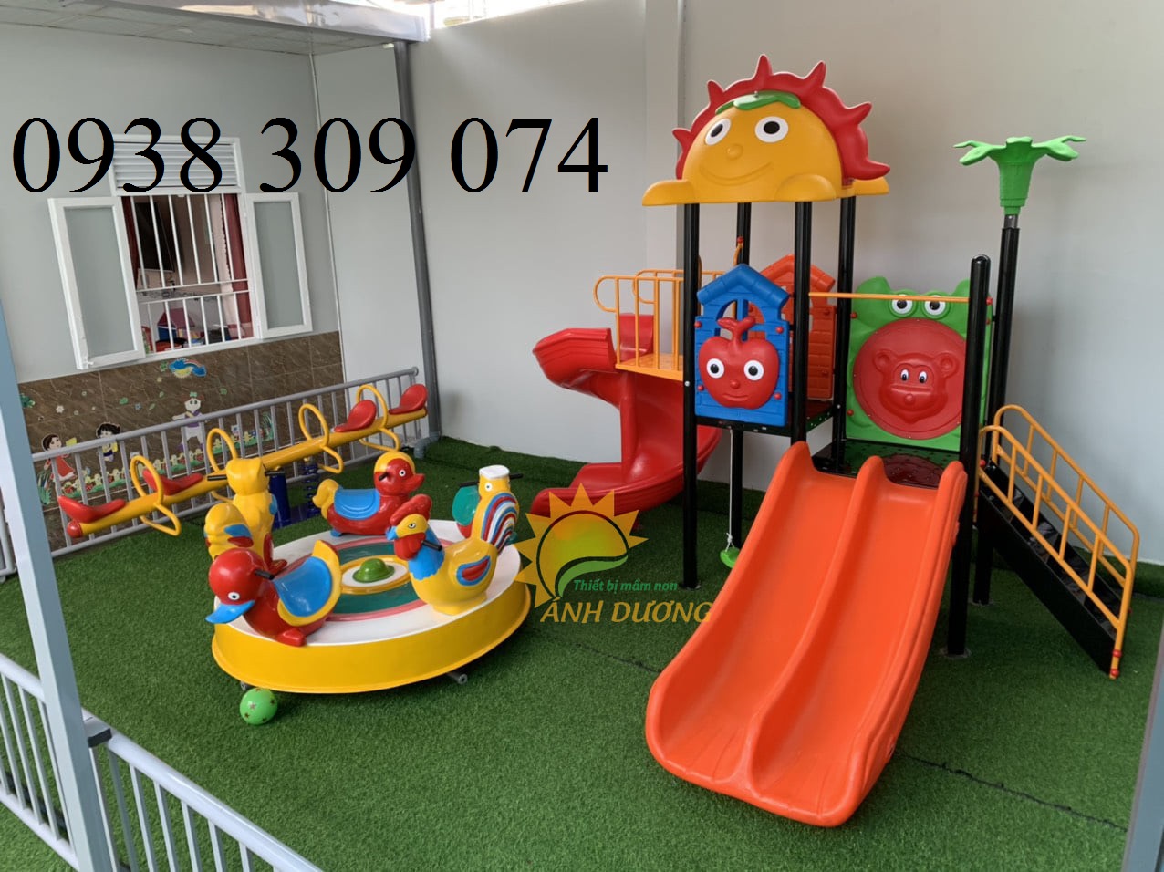Cầu trượt liên hoàn nhập khẩu cao cấp AD0819