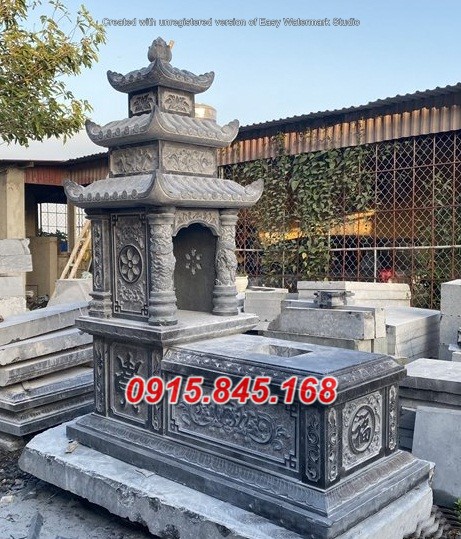 MỘ BA MÁI  BẰNG ĐÁ HIỆN ĐẠI BÁN YÊN BÁI 19