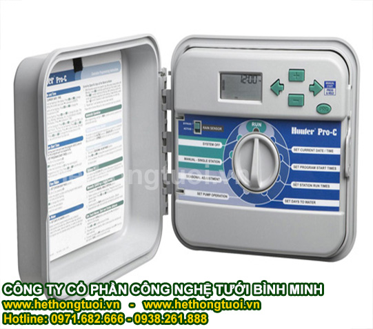 Bộ điều khiển tưới cây tự động, tủ điều khiển hunter x-core
