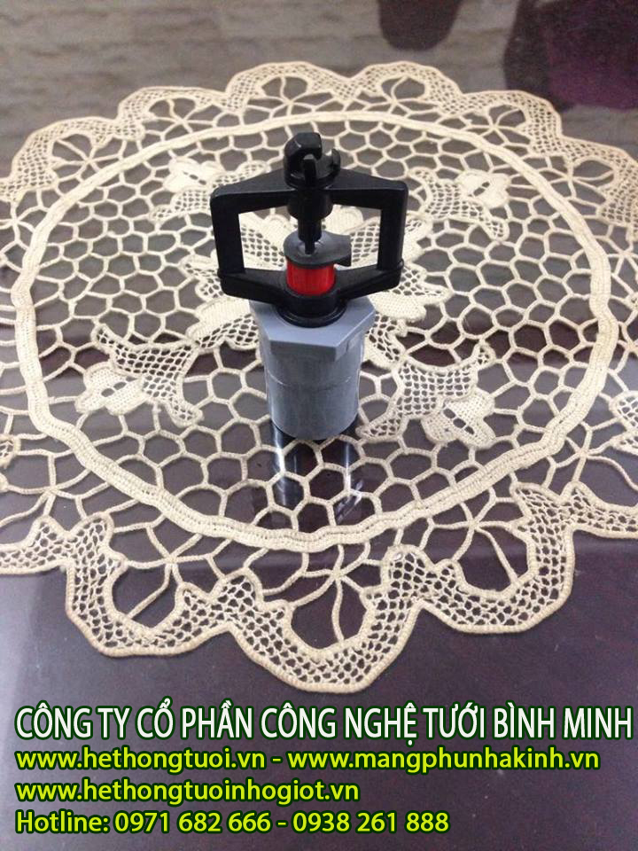 Tưới phun sương, vòi tưới phun sương, vòi phun sương tưới lan