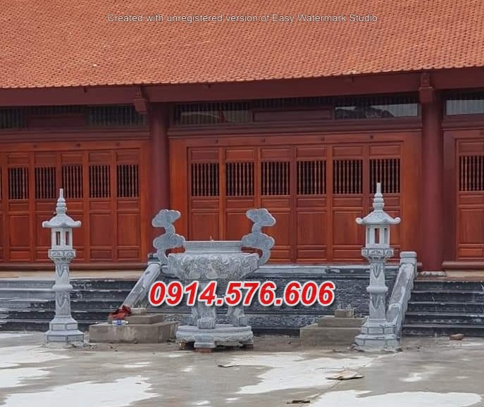 Lư hương nhà thờ bằng đá đẹp hà tĩnh 198