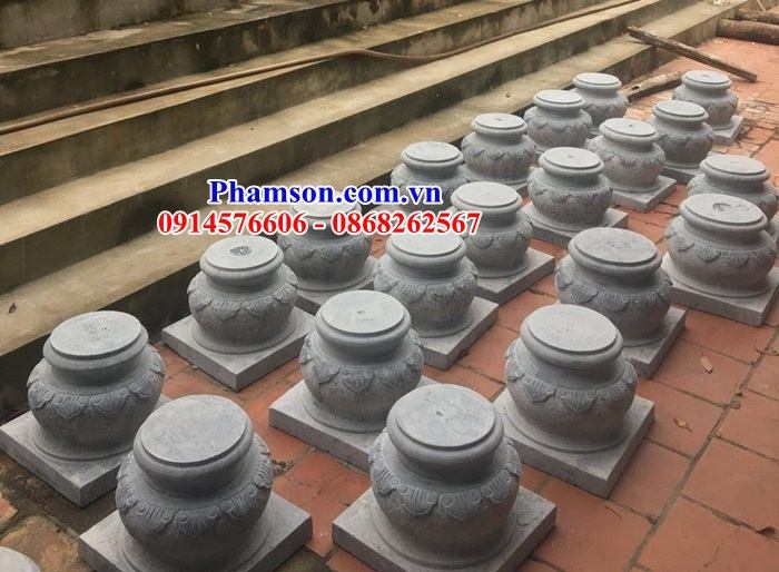 bán chân cột nhà thờ họ bằng đá đẹp cà mau 215
