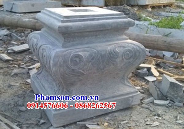 bán chân cột nhà thờ họ bằng đá đẹp cà mau 215