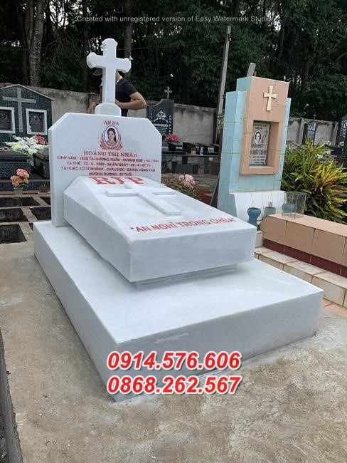 mẫu + 2025 mộ đạo thiên chúa bằng đá – bình dương