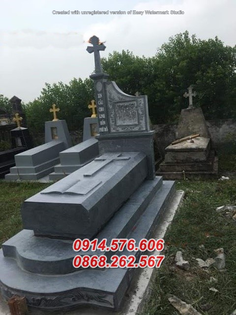 mẫu + 2025 mộ đạo thiên chúa bằng đá – bình dương