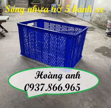 Sản xuất sọt nhựa công nghiệp, sóng nhựa hở, sọt nhựa