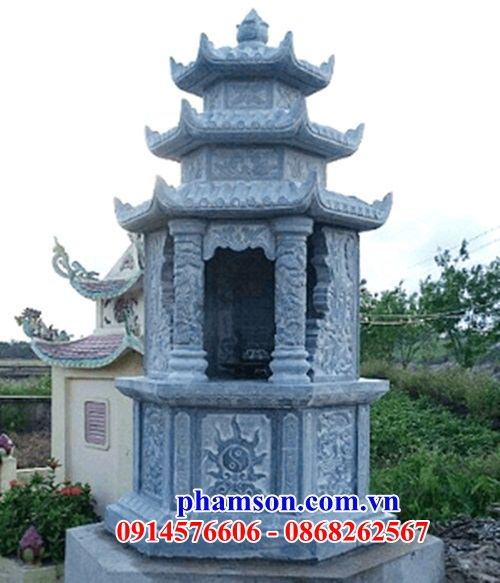1100 mộ lục bát giác bằng đá đẹp tự nhiên bán tại bạc liêu