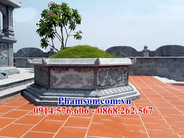 1100 mộ lục bát giác bằng đá đẹp tự nhiên bán tại bạc liêu