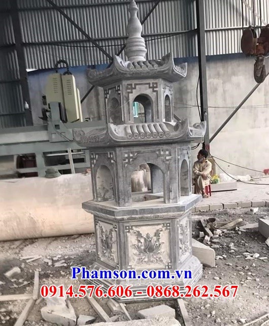 1100 mộ lục bát giác bằng đá đẹp tự nhiên bán tại bạc liêu