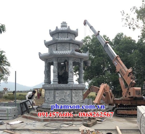 1100 mộ lục bát giác bằng đá đẹp tự nhiên bán tại bạc liêu