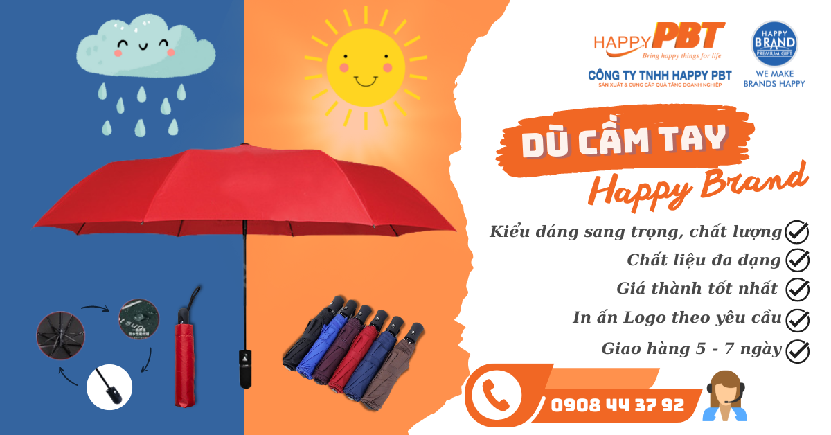 HAPPY BRAND - Sản xuất mặt hàng quà tặng doanh nghiệp/cá nhân