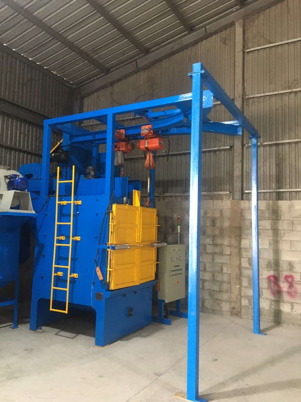 Máy Phun Bi Gia Treo Làm Sạch Tay Phanh Và Linh Phụ Kiện Xe Máy