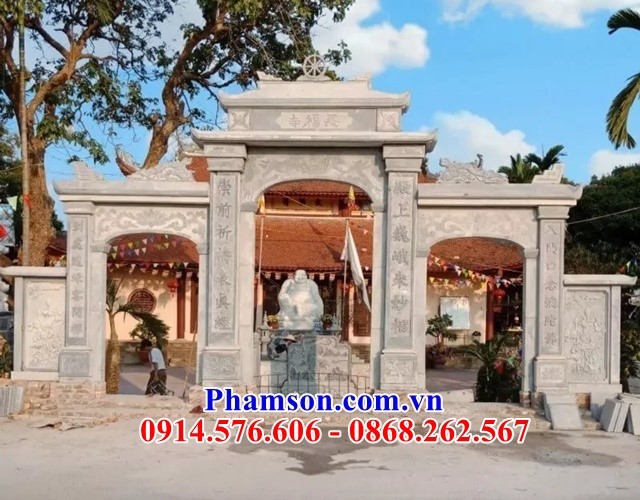 1590+- cổng đình chùa bằng đá đẹp đà nẵng