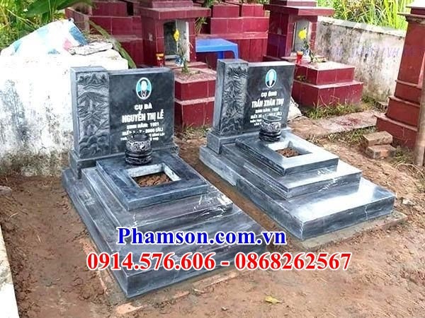 1659++ mẫu mộ tam cấp bằng đá điêu khắc kon tum