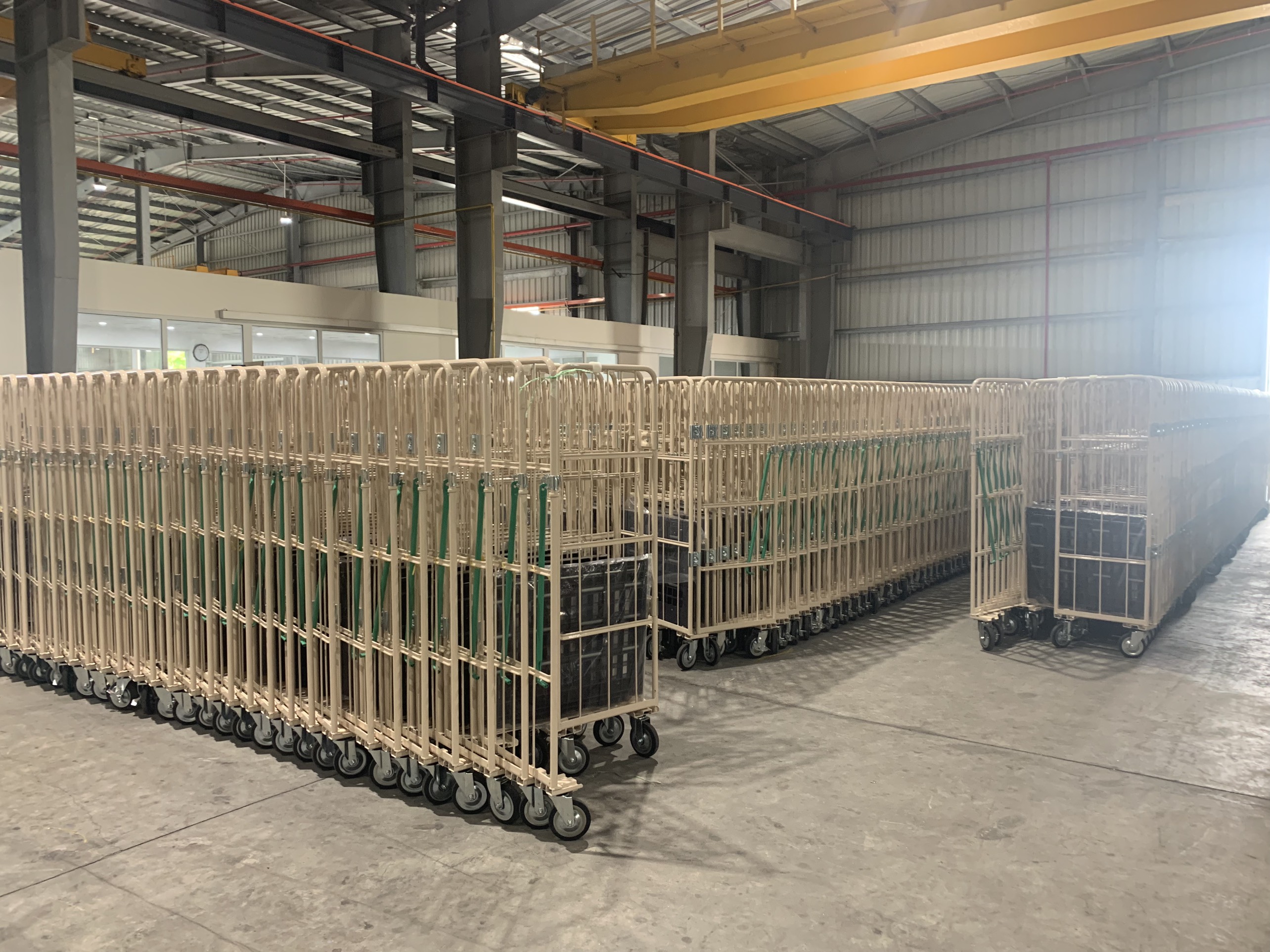 XE ĐẨY LỒNG THÉP- ALO 0905 992 646 để được tư vấn và báo giá
