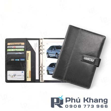 Xưởng sản xuất cuốn bìa da sổ tay, cơ sở bìa da phú khang