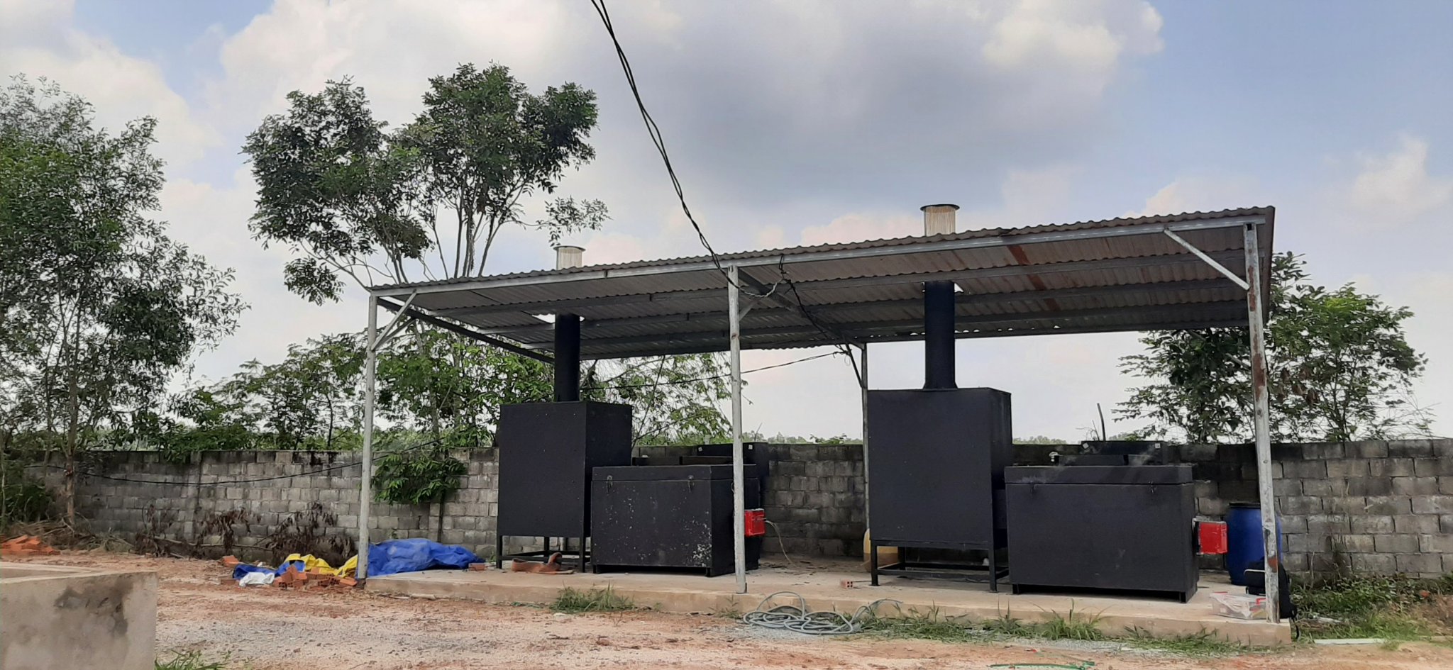 Lò đốt tiêu hủy động vật 1300kg                                  