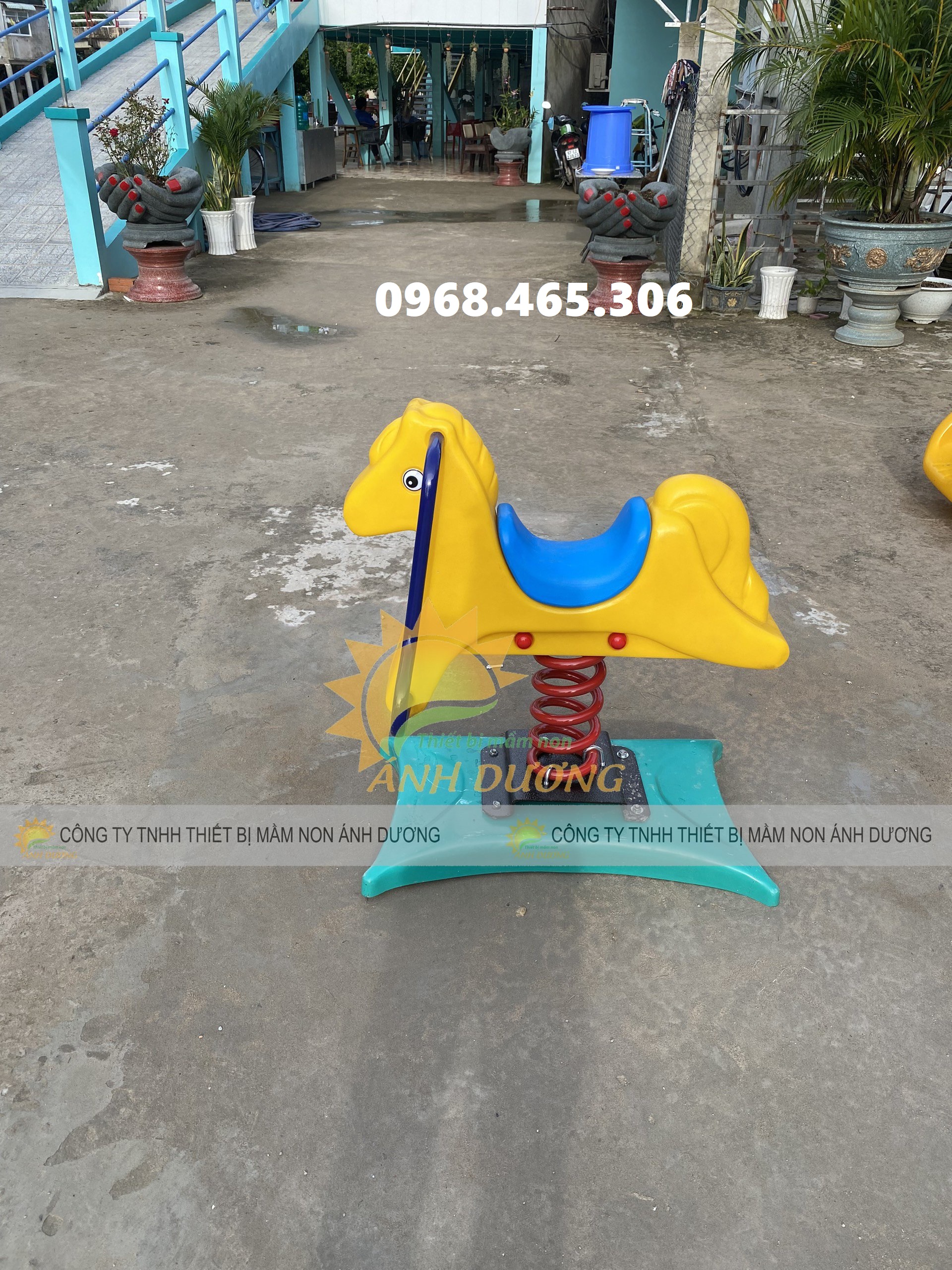 Thú nhún lò xo trẻ em nhập khẩu hàng loại tốt