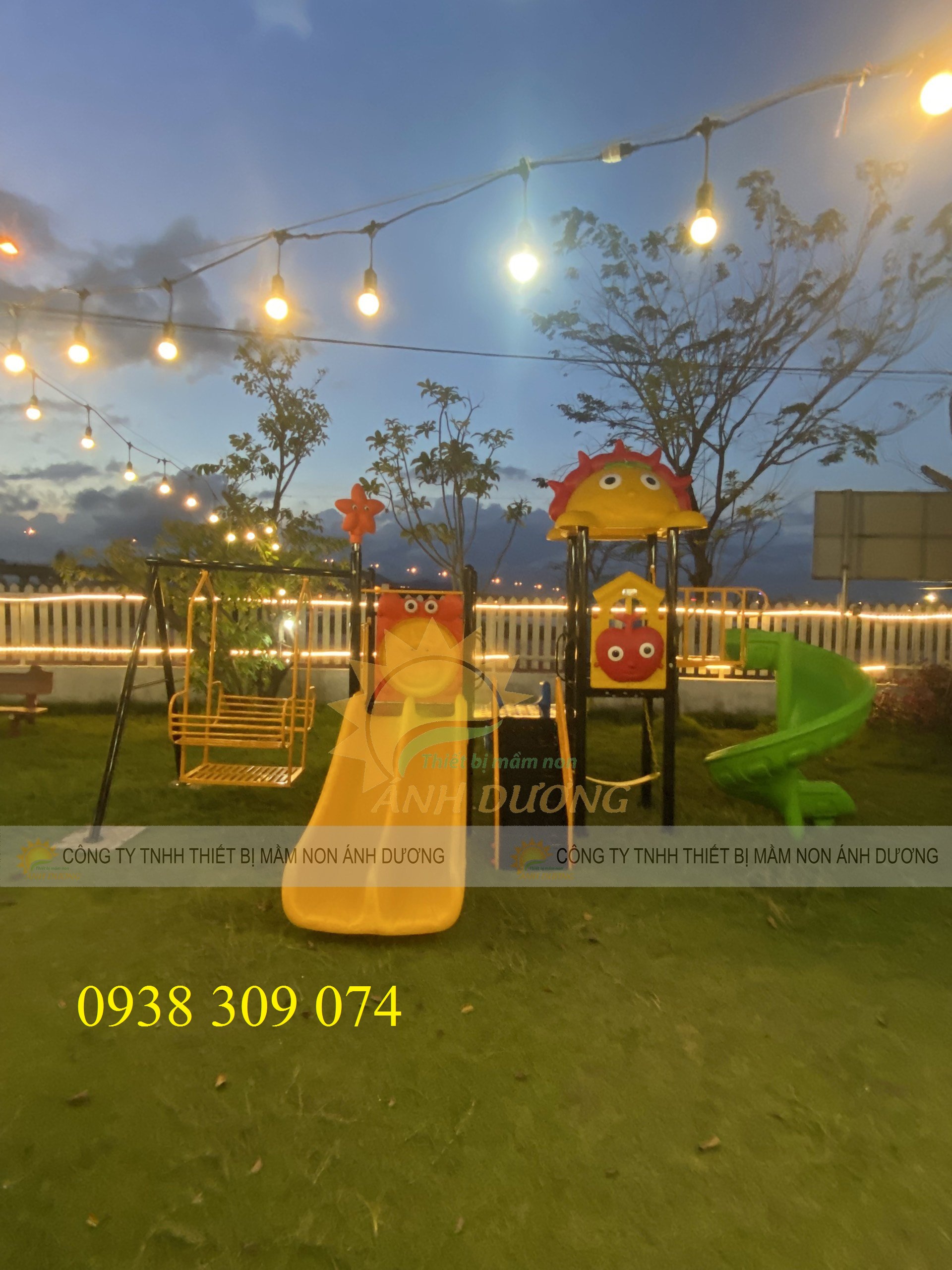 Cầu trượt liên hoàn ngoài trời loại lớn AD0830