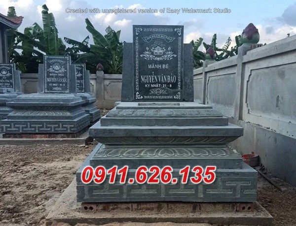 Ninh bình mộ đẹp bằng đá xanh rêu rao bán