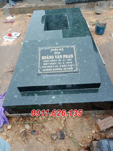 Ninh bình mộ đẹp bằng đá xanh rêu rao bán