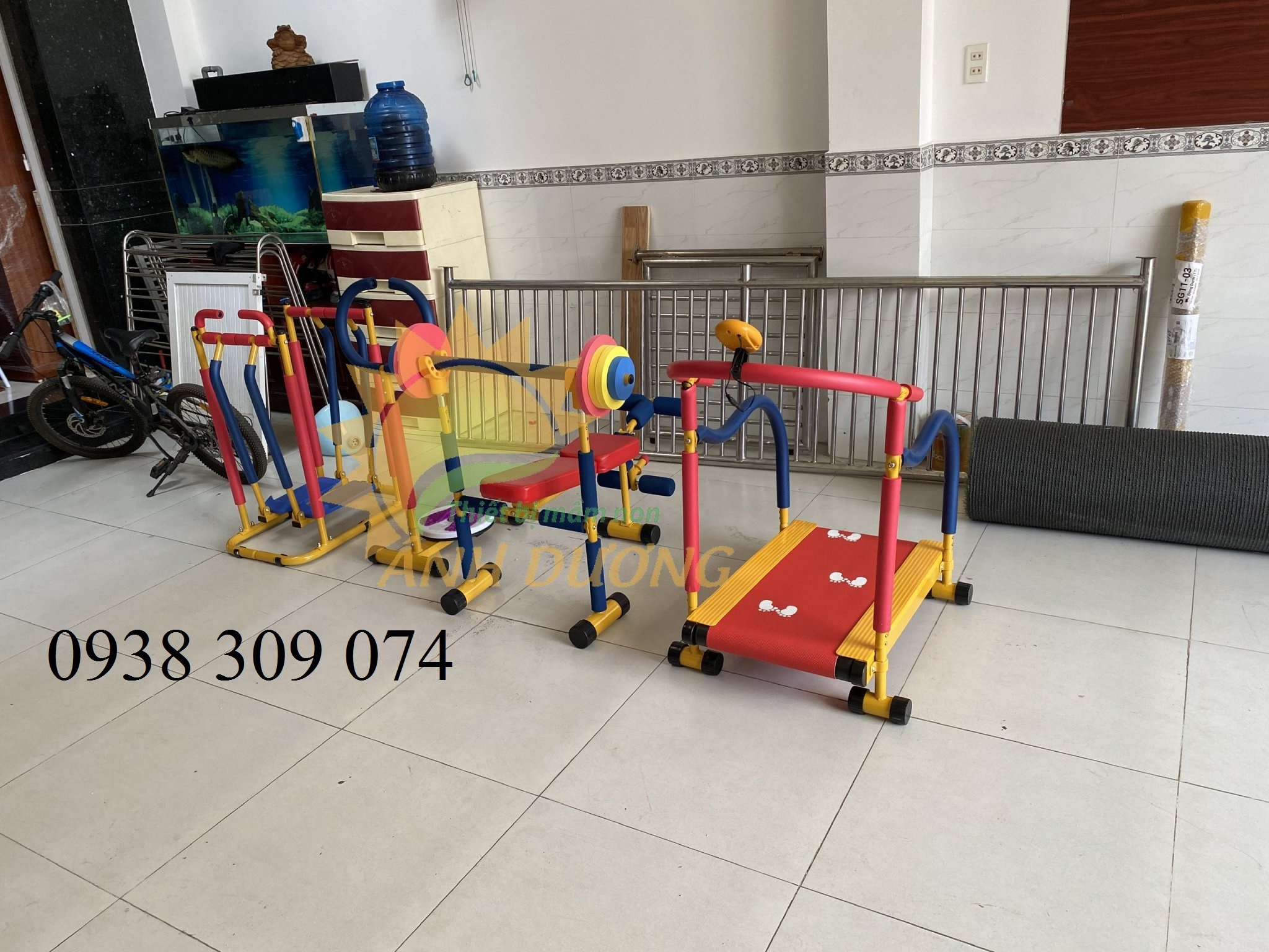 Đồ chơi tập gym rèn luyện sức khỏe dành cho bé
