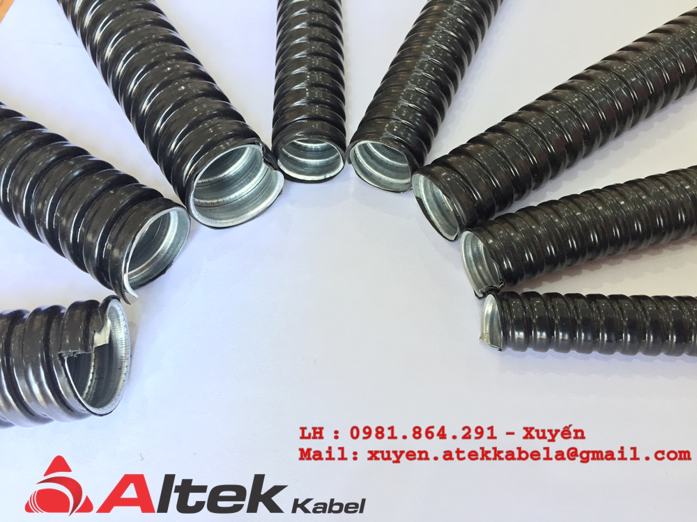 Ống sun luồn dây điện giá rẻ phi 1, đầu nối ống