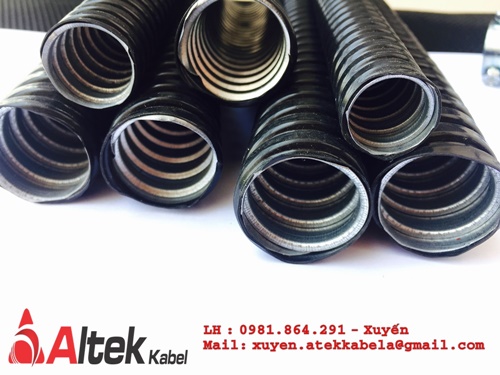 Ống sun luồn dây điện giá rẻ phi 1, đầu nối ống