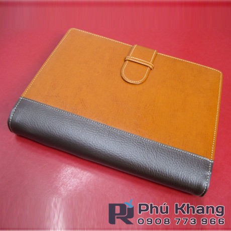 Cơ sở sản xuất sổ tay bìa da, may bìa sổ còng simili