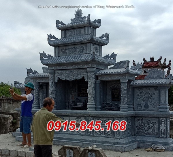 Nam Định mẫu 6039 am thờ nghĩa trang bằng đá