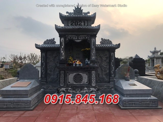 Nam Định mẫu 6039 am thờ nghĩa trang bằng đá