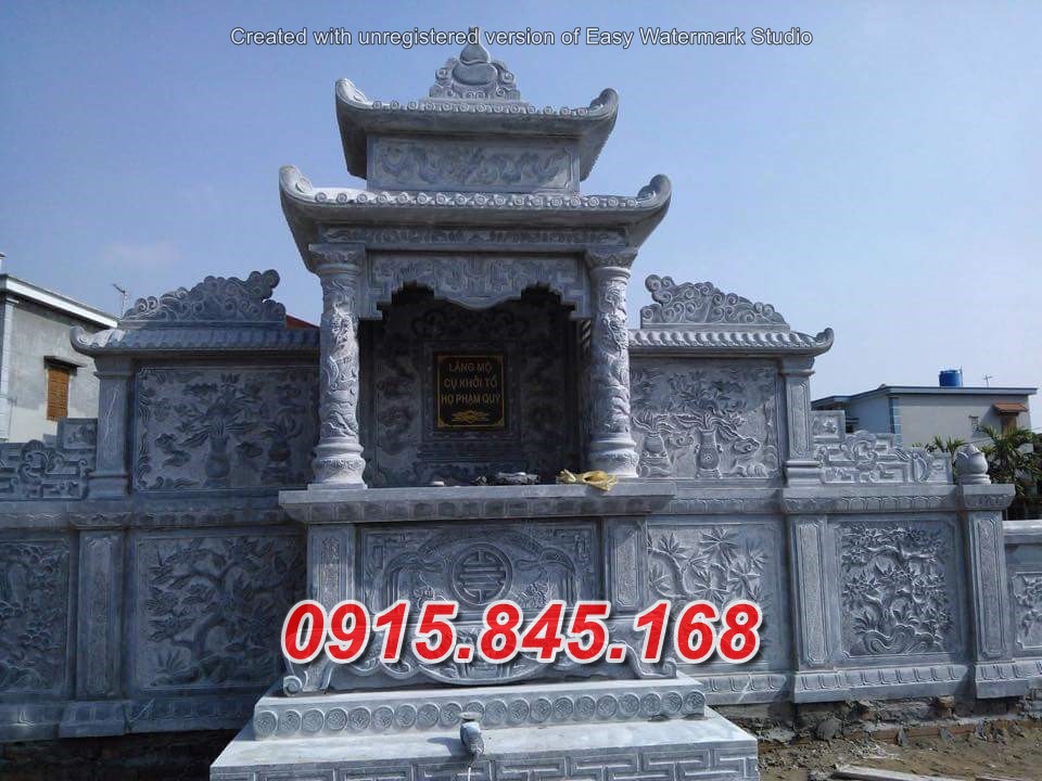 Nam Định mẫu 6039 am thờ nghĩa trang bằng đá