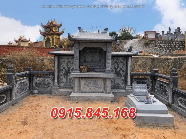 Nam Định mẫu 6039 am thờ nghĩa trang bằng đá