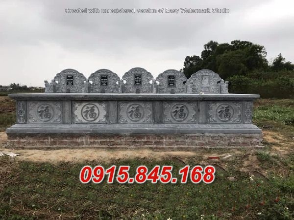 6057 mộ song thân bằng đá đẹp bán tại trà vinh