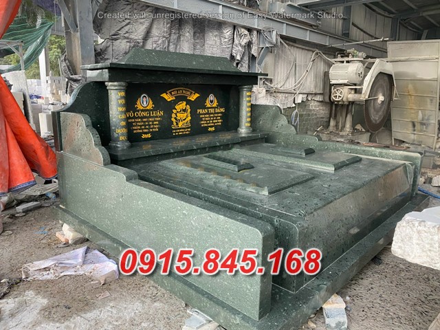 6057 mộ song thân bằng đá đẹp bán tại trà vinh