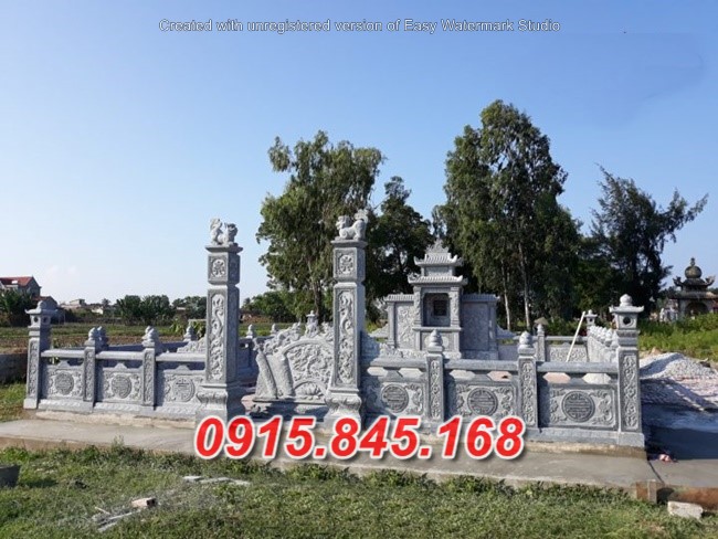 mẫu mộ song thân bằng đá bán tại trà vinh