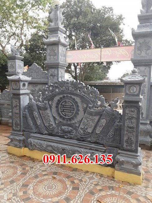 6226 Thái bình mẫu cuốn thư bằng đá đình chùa