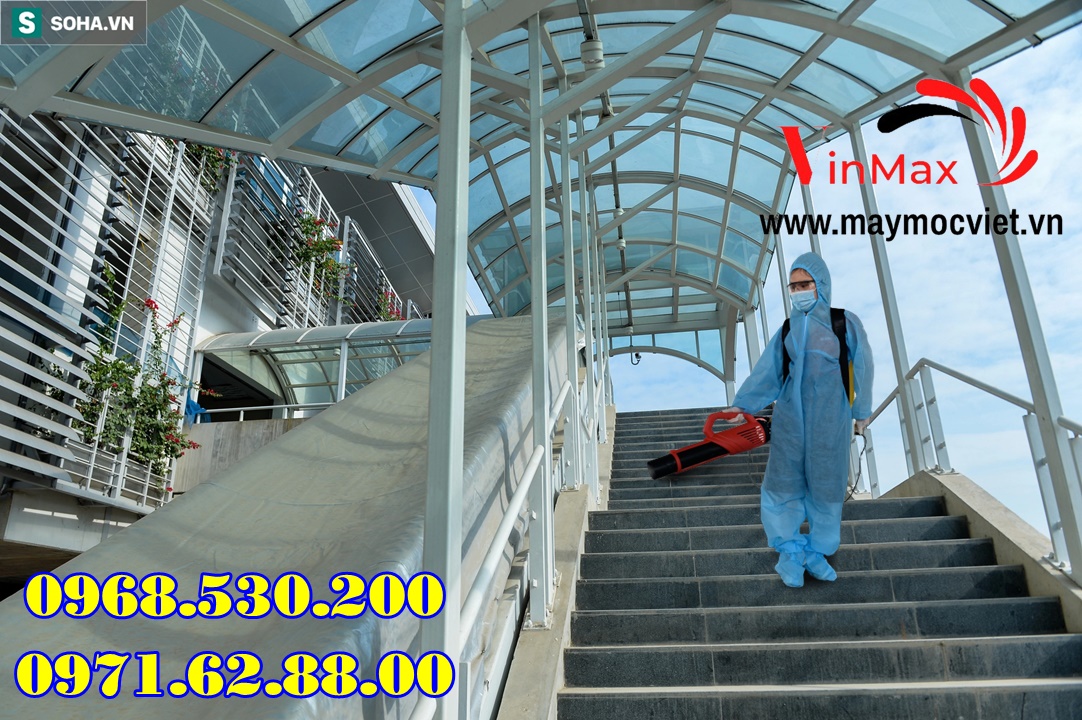 Ga Hà Nội phun khử trùng toàn bộ các tàu bằng máy  Turbo BA-6