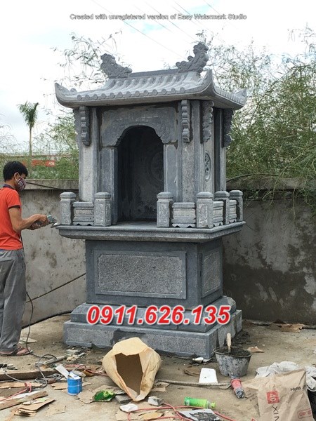 6273 vinh long cây hương thờ thần linh bằng đá