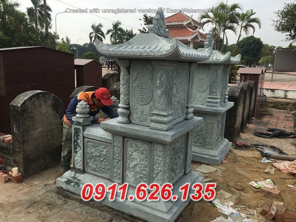 6299 đpofng tháp mộ một mái bằng đá Ninh bình