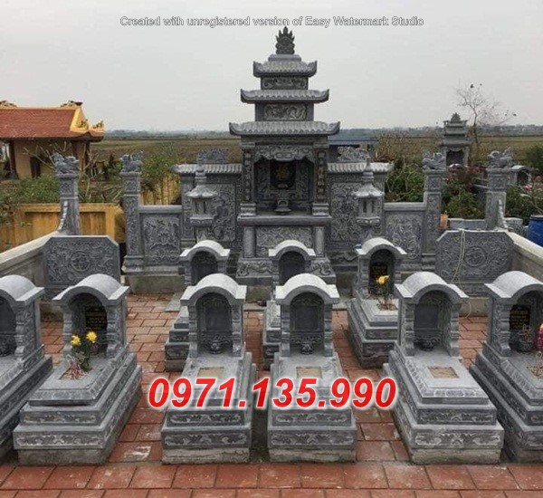 6425 mộ tam cấp bằng đá đẹp hiện đại bán tại lào cai