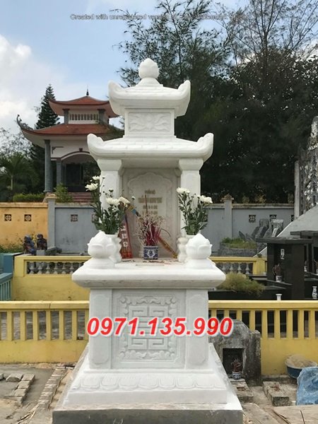 6472 mộ hai mái bằng đá hiện đại đẹp bán tại cao bằng