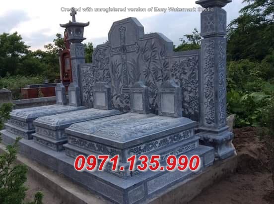 6485 bạc liêu mộ đôi bằng đá đơn giản đẹp bán 