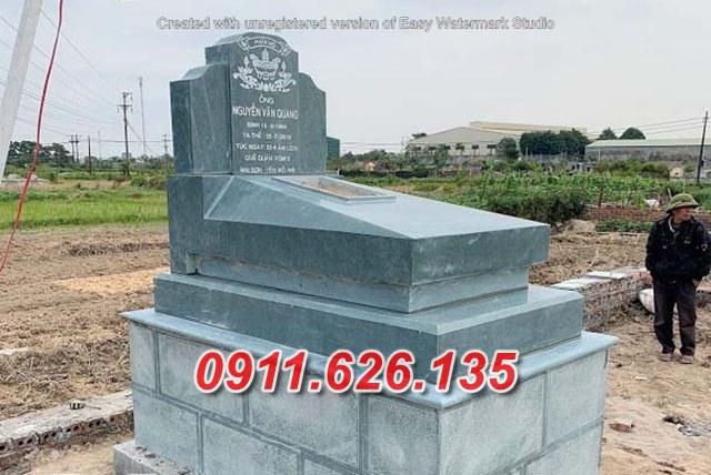 6558 mộ không mái bằng đá hiện đại đẹp bán tại quảng ngãi
