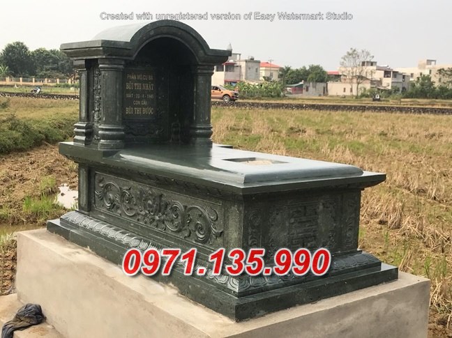 6558 mộ không mái bằng đá hiện đại đẹp bán tại quảng ngãi